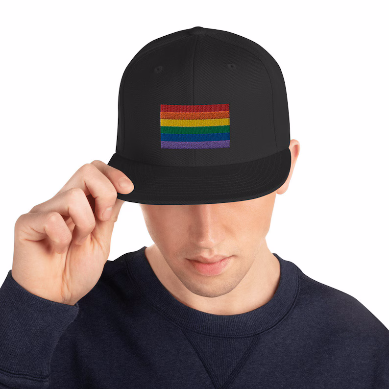 LGBT Pride Snapback hat, customize your own pride hat