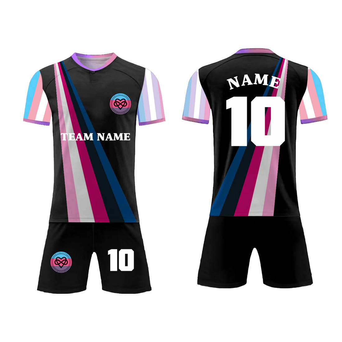 LGBT Bespoke Bigender Football Jersey In Preparation For The Second IGLFA World Cup