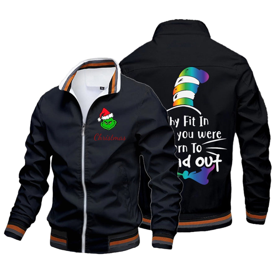 Customized Why Fit In When You Were Born To Stand Out jacket