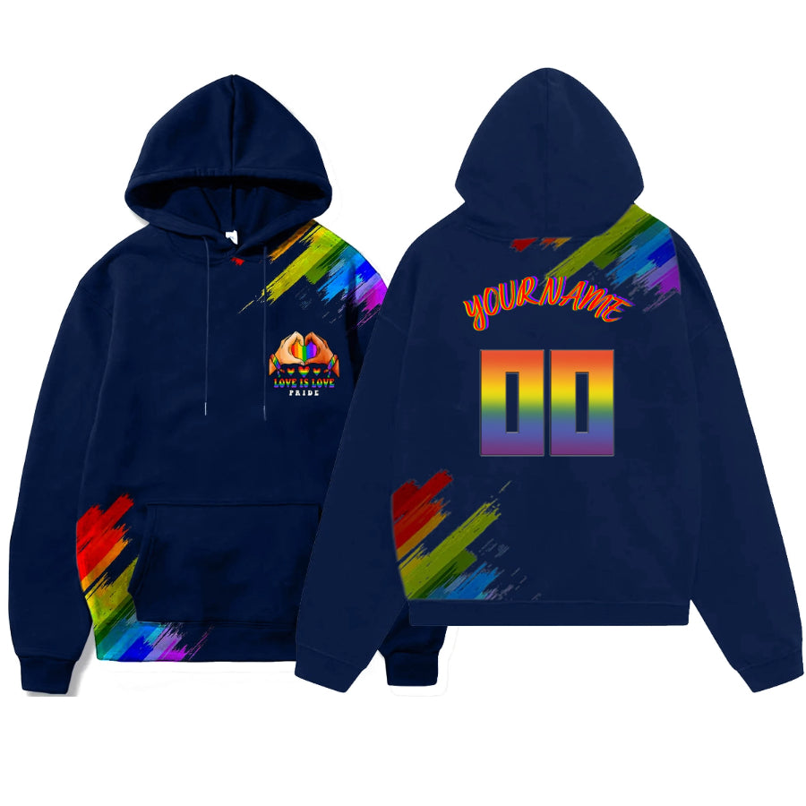 Bespoke Love Is Love Pride Hoodie