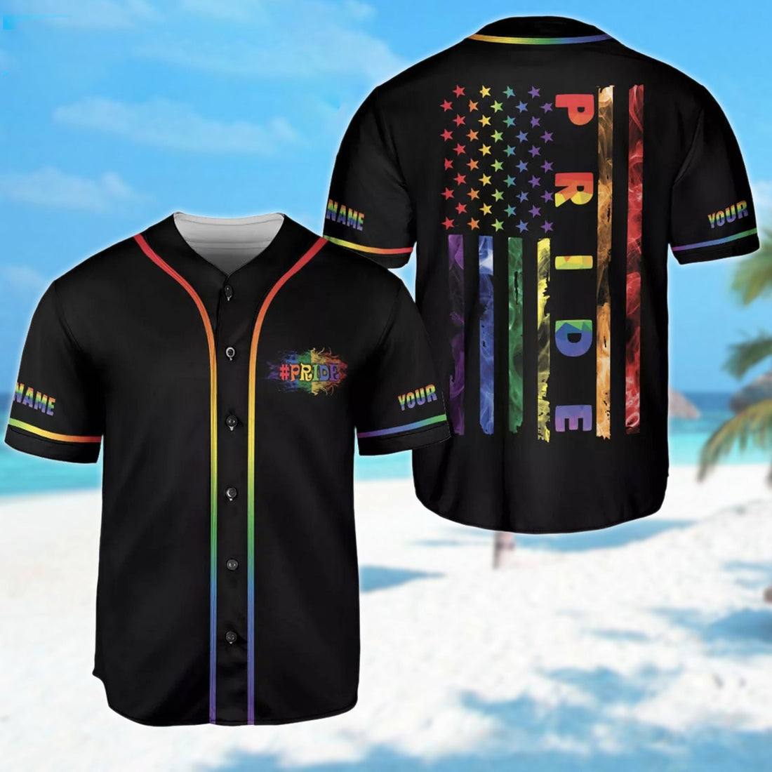 Rainbow Jersey For LGBT Community, Gay Pride Shirt