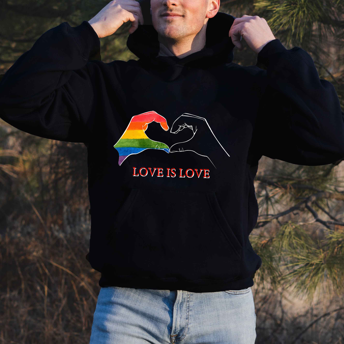 Custom Pride Love Hoodie