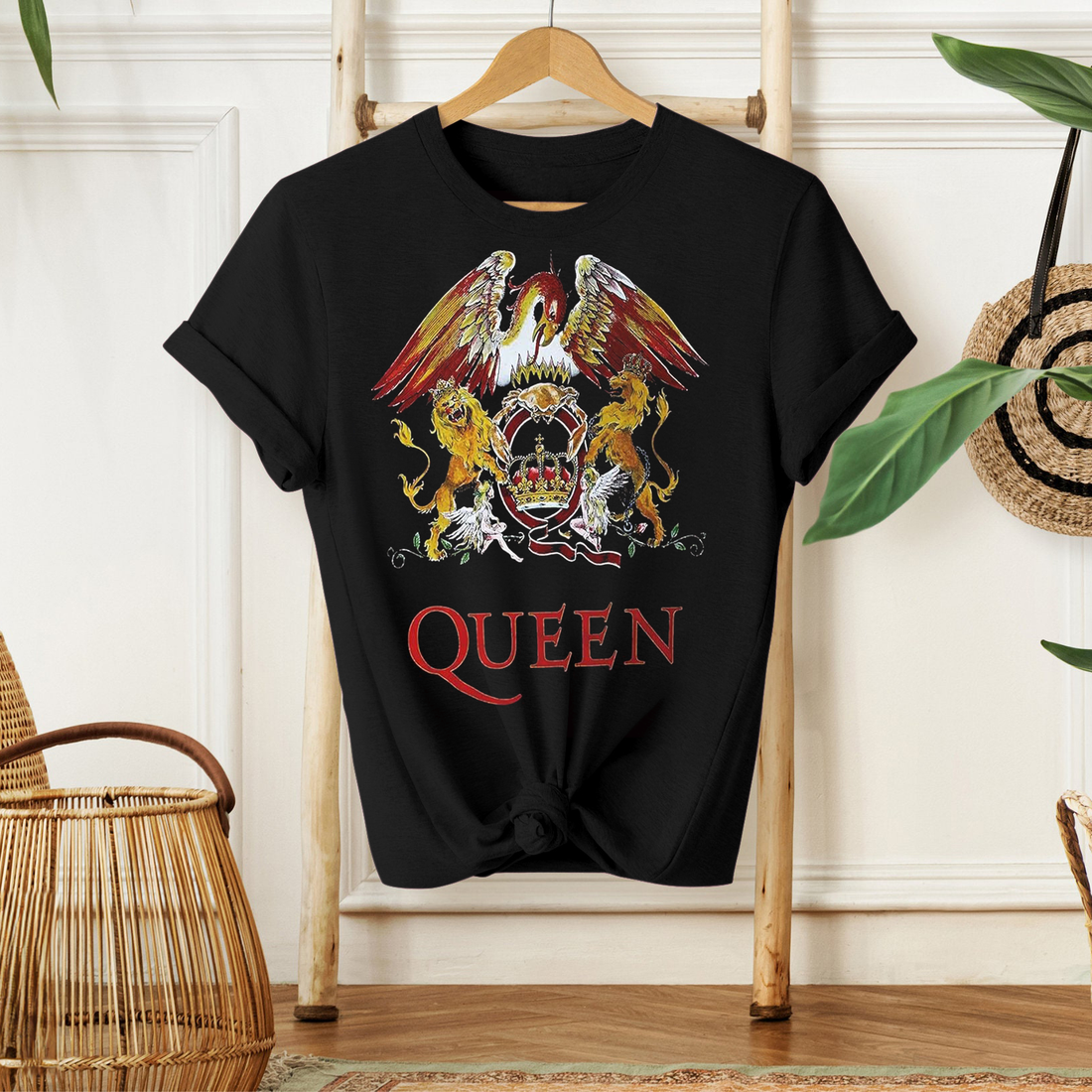 Queen Band - Crew-neck Printed T-shirt