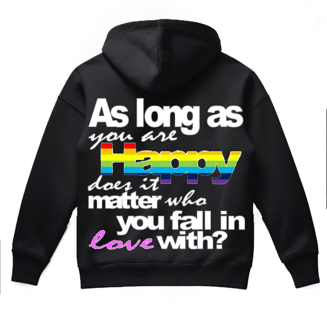 AS LONG AS YOU ARE HAPPY DOES IT  MATTER WHO YOU FALL IN LOVE WITH?