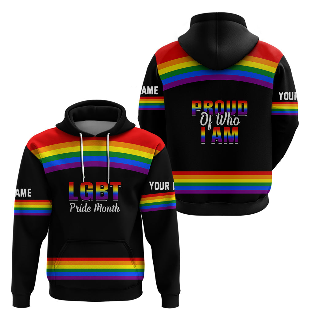 Pride Month Lgbt Hoodie Proud Of Who I Am