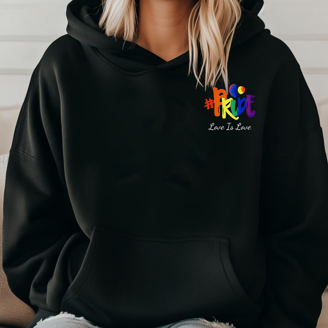 Pride We Hre All Human hoodie