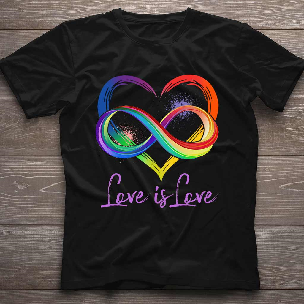 Love Is Love - Personalized LGBT Support T-shirt and Hoodie