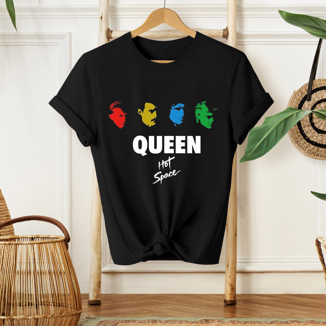 Queen Hot Space - Printed crew-neck T-shirt