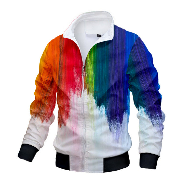 Rainbow Bomber Jacket