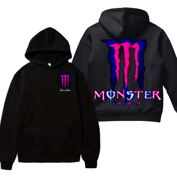 monster energy Printed hoodie