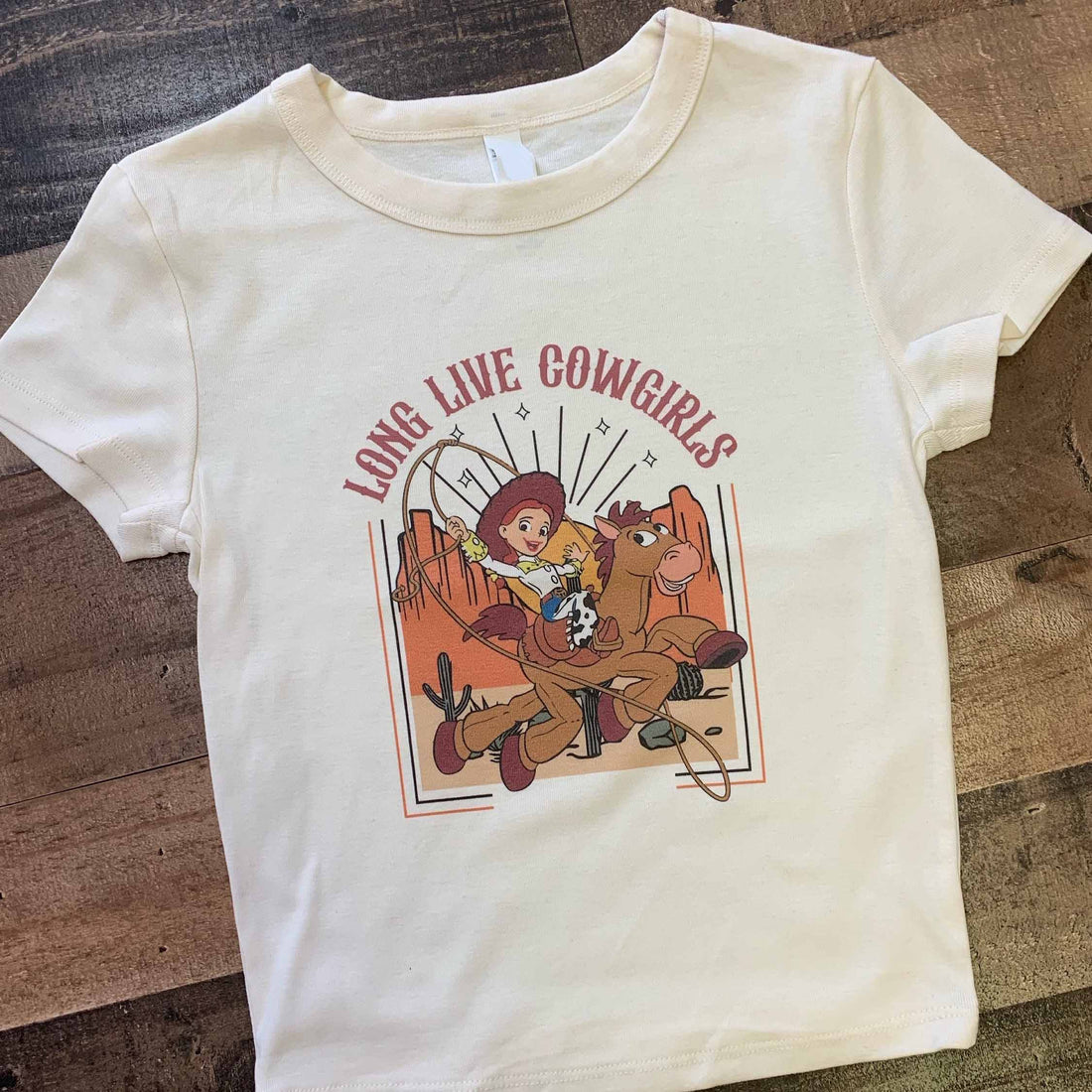 Cowgirl Toy Story Baby Tee, Cute Country Crop Tank