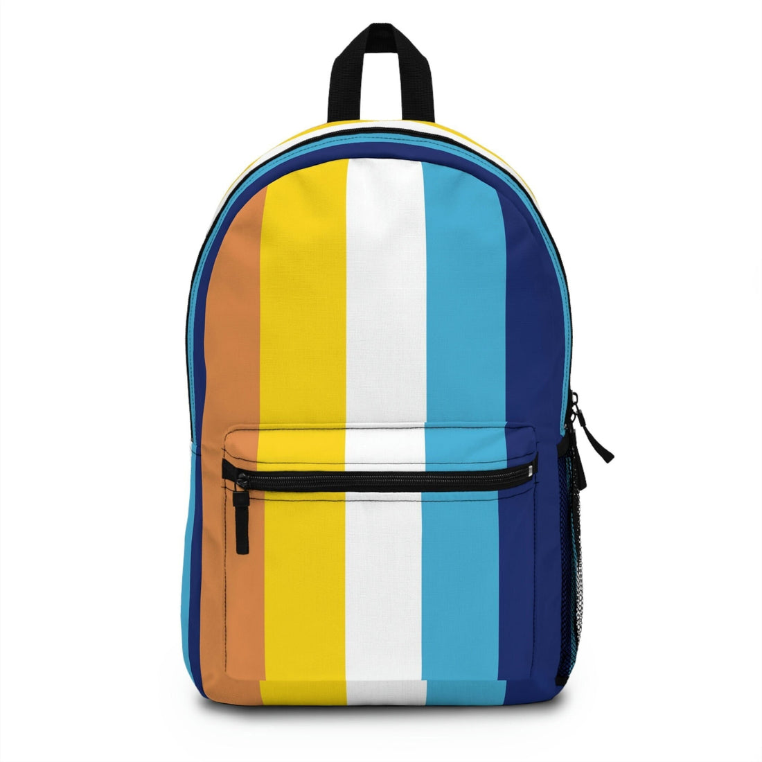 Aroace backpack; Aromantic asexual flag traveling bag; Aroace pride laptop bag; LGBTQ pride parade travel bag; Aroace flag parade merch