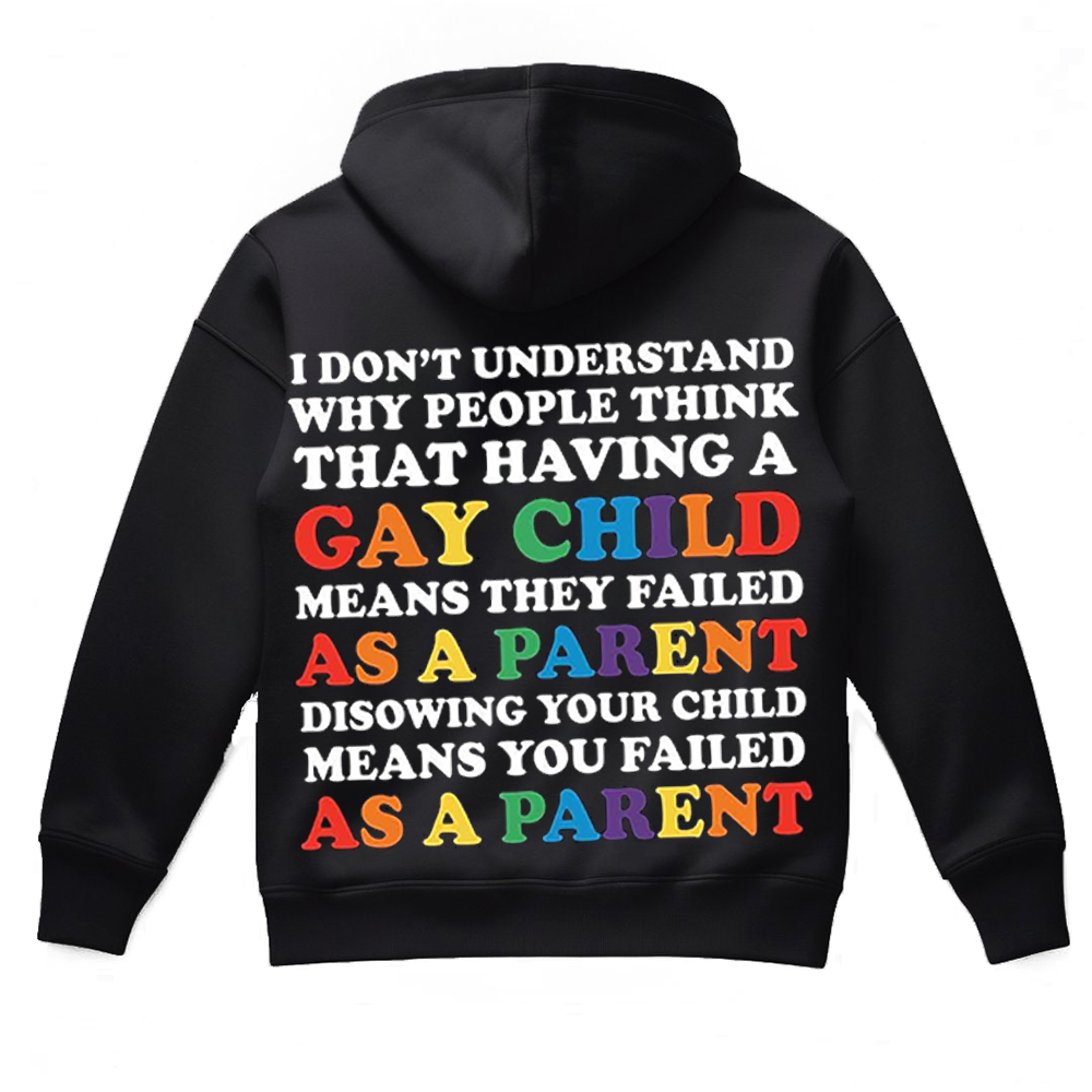 love  wins Printed hoodie