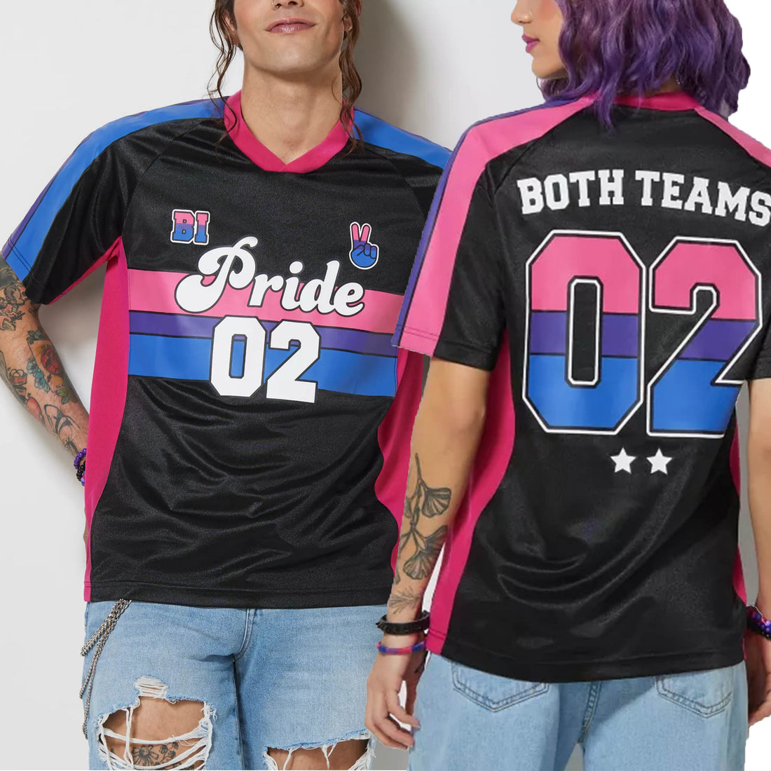 Bisexual Pride Soccer Jersey