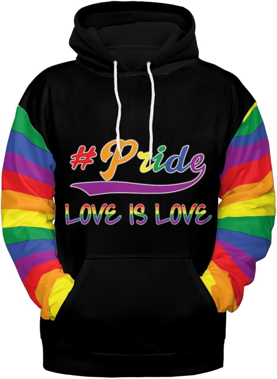 Personalized LGBT 3D T-Shirt and Hoodie Unisex S-5XL, lgbt hoodies, hoodie lgbt, lgbt custom hoodie