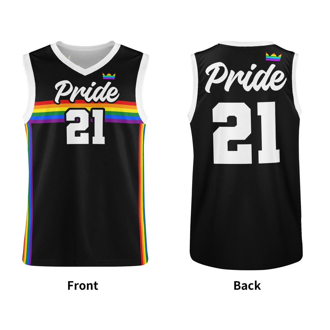 Rainbow Pride Recycled Unisex Jersey