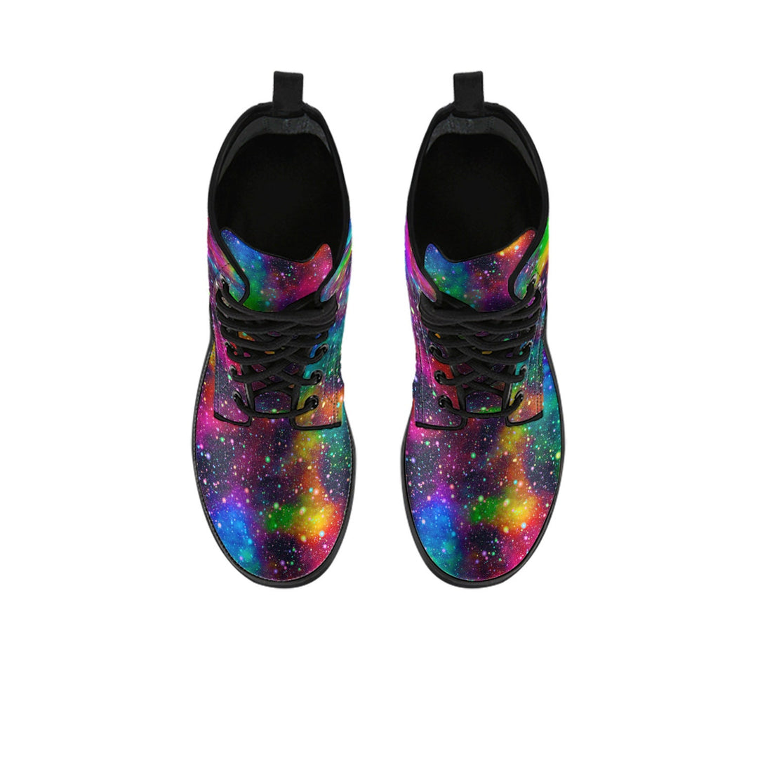 Galaxy Vegan Leather Combat Boots