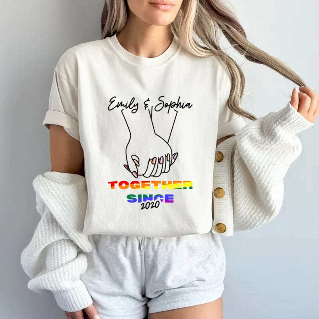 Together Since - Custom Pride Top