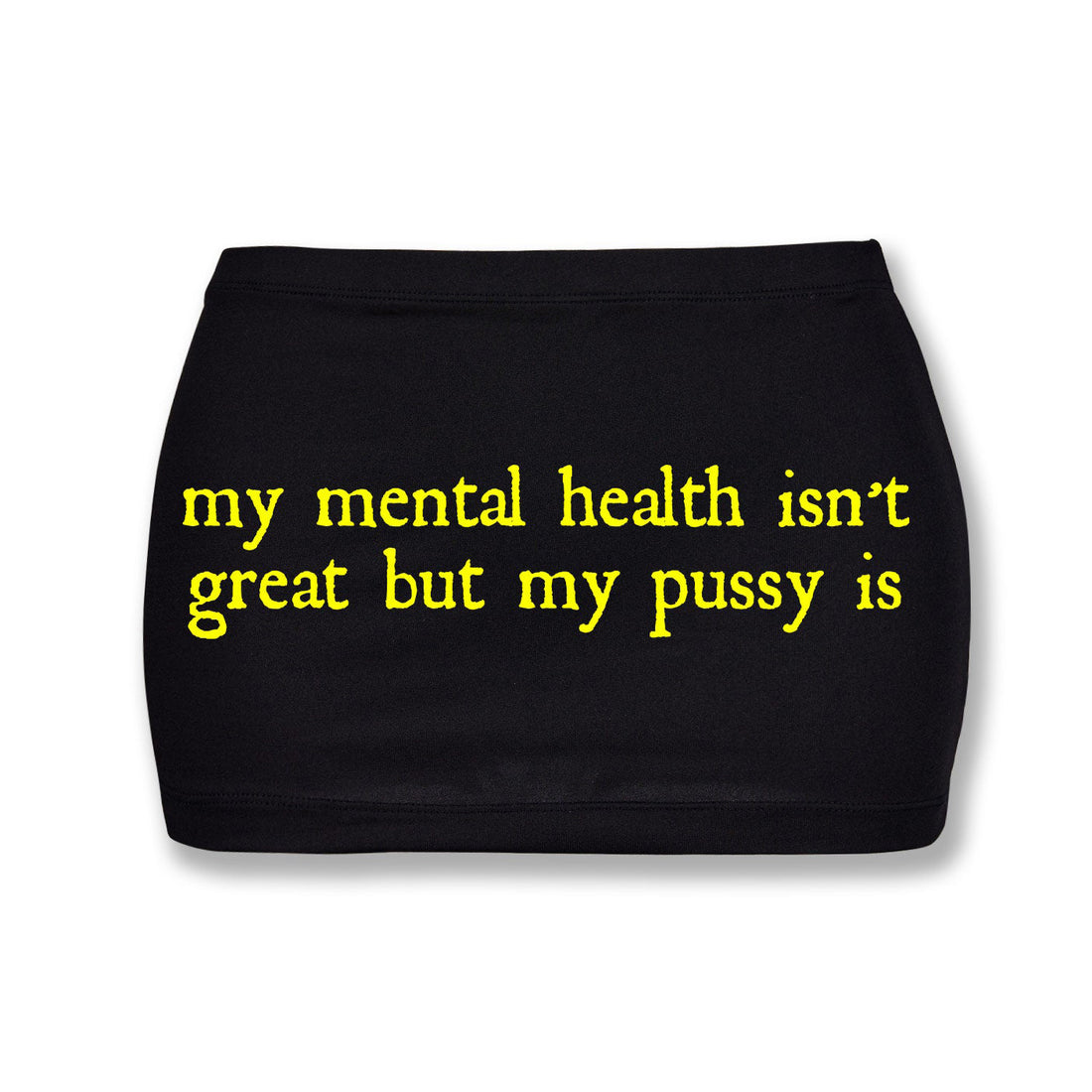 Great Mental Health Y2K Mini Hip Skirt