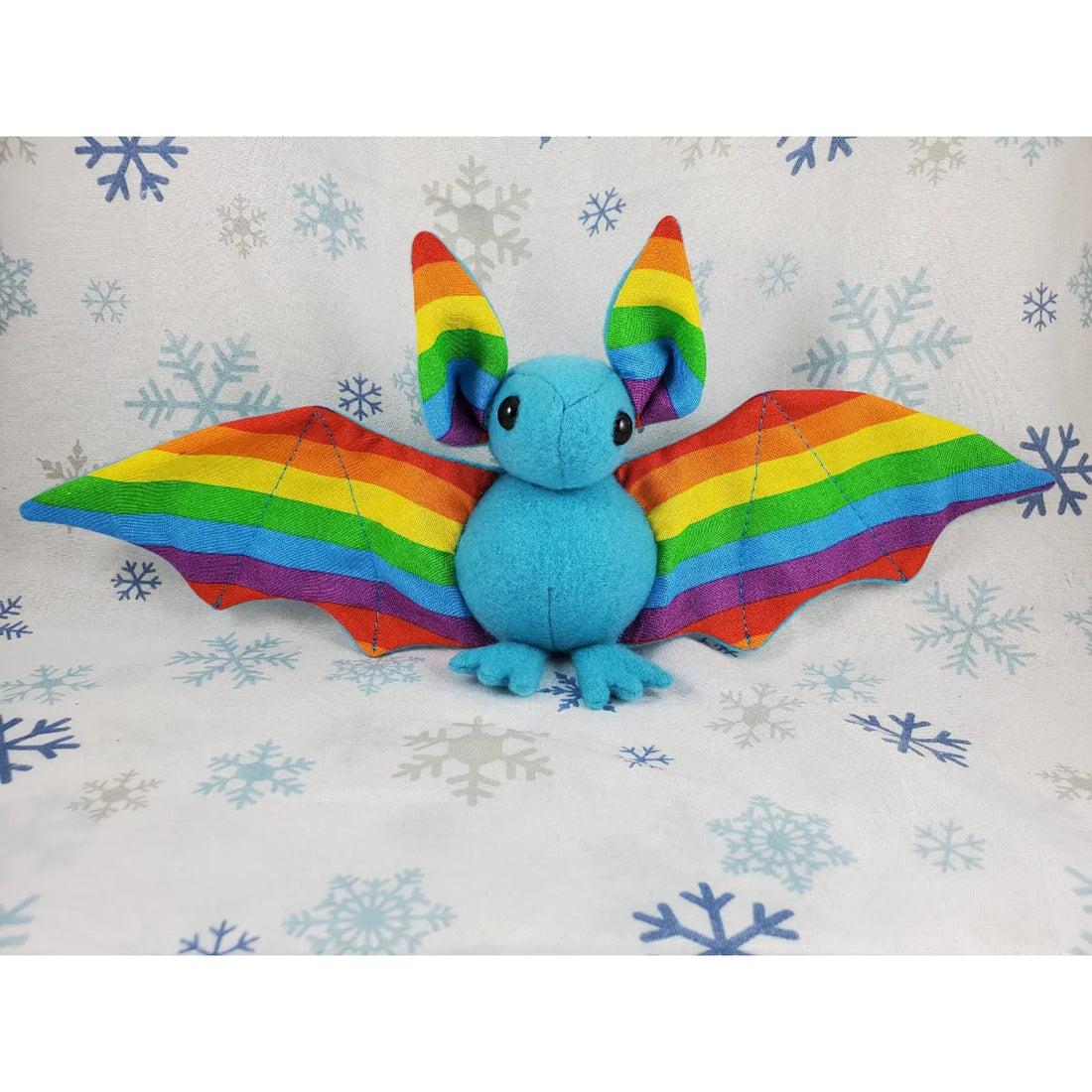 Hope Pride Batling! - Stuffed Plush Bat, Doll, Plushie, Softie, Sensory Plush, Made to Order, Toy, Gift, Stuffed Animal, Weighted, Cute