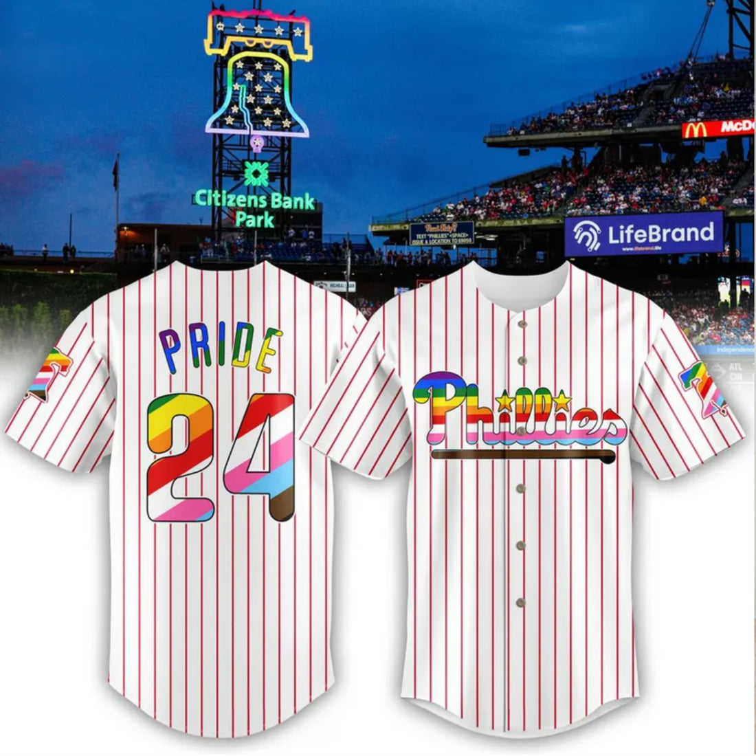 Special Pride Night Philadelphia Phillies Jersey