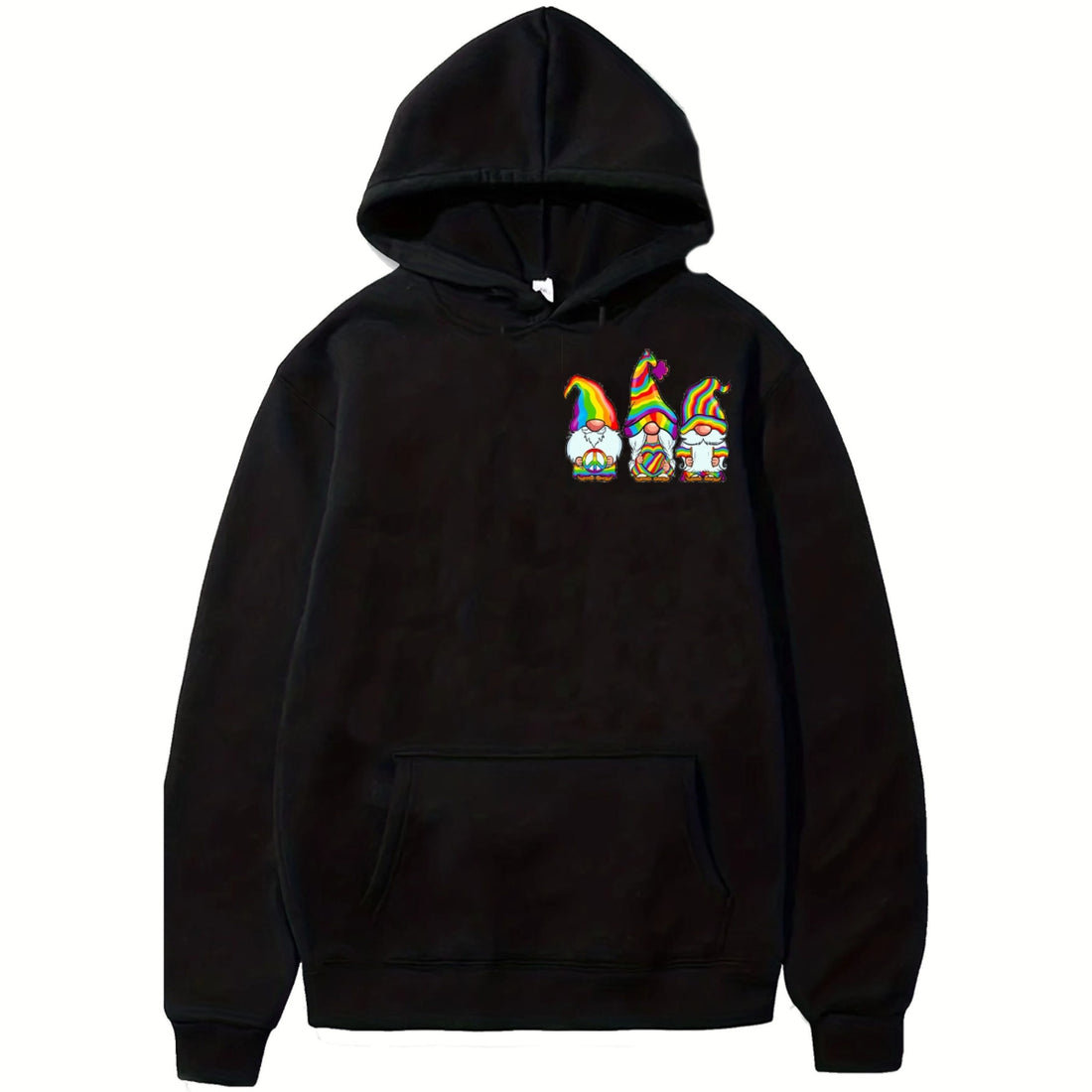 Hippie Soul Dwarf Print Hoodie